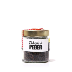 Krydderi: Økologisk hel sort peber 80 g